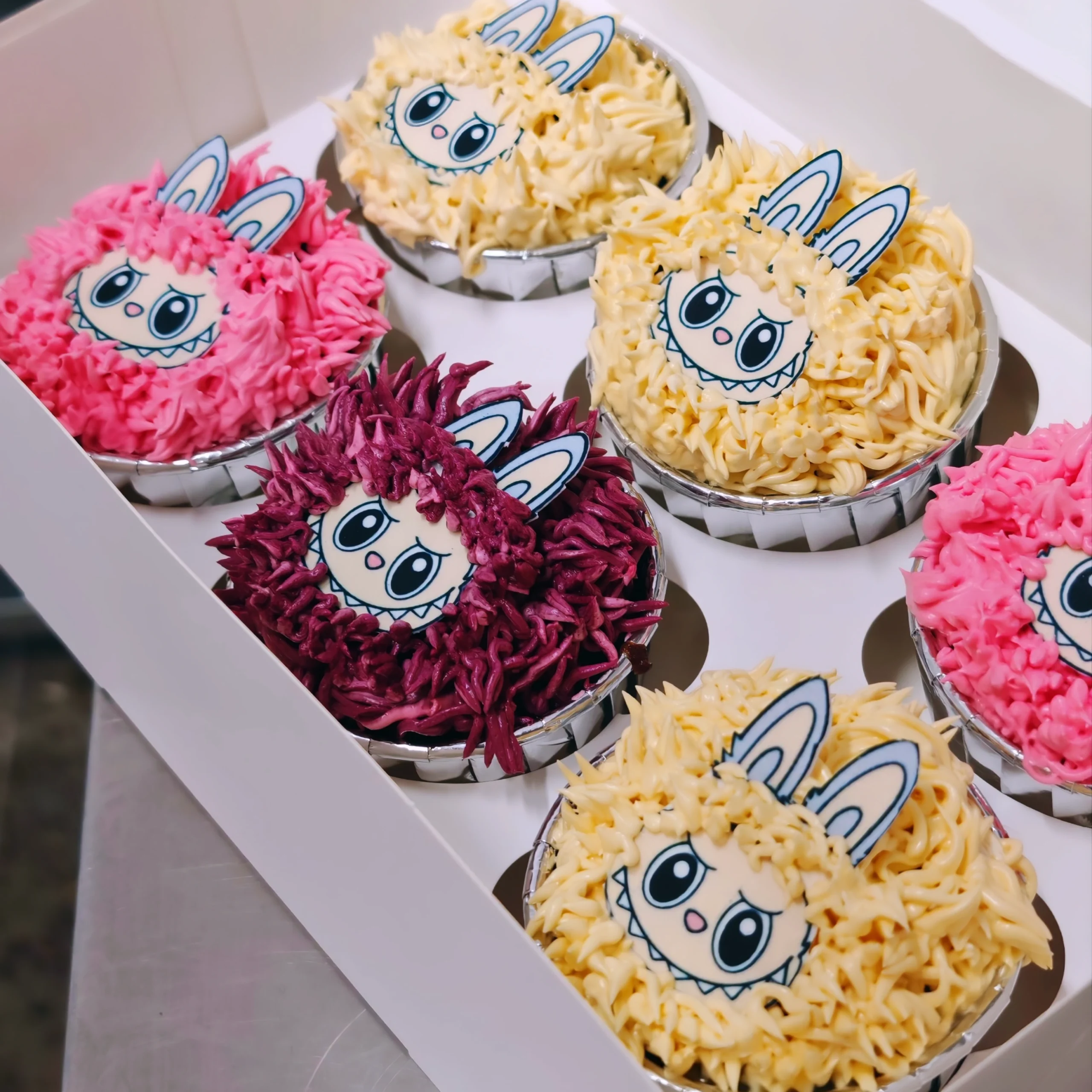 Caja cupcakes personalizados