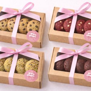 Caja de cookies un sabor